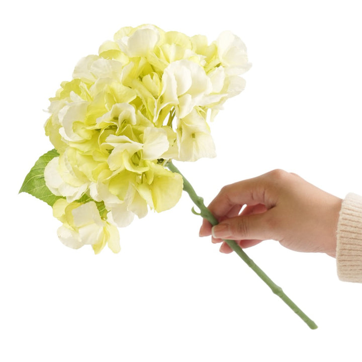 Lifelike Hydrangea Floral Stem