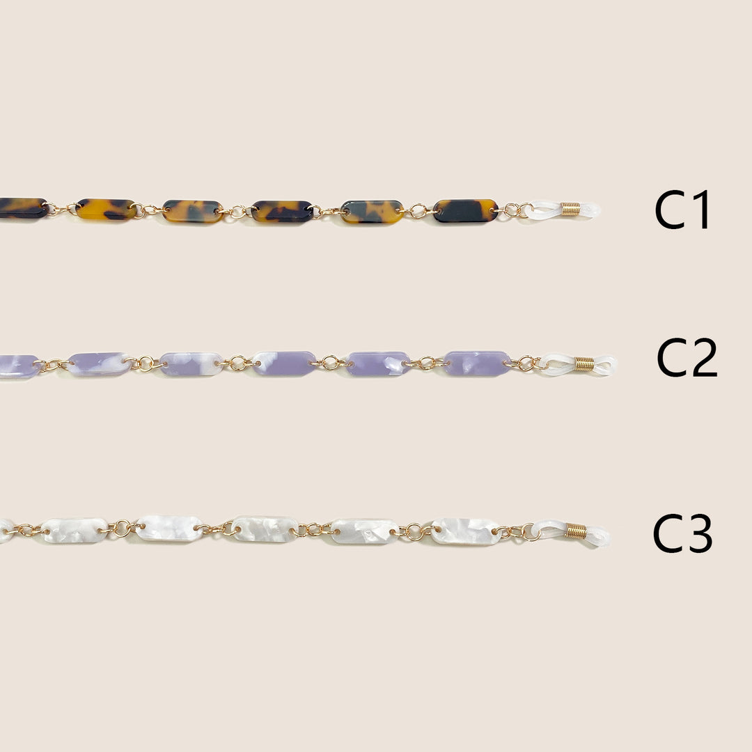 Chic Tortoiseshell Eyewear Chain Kalsten