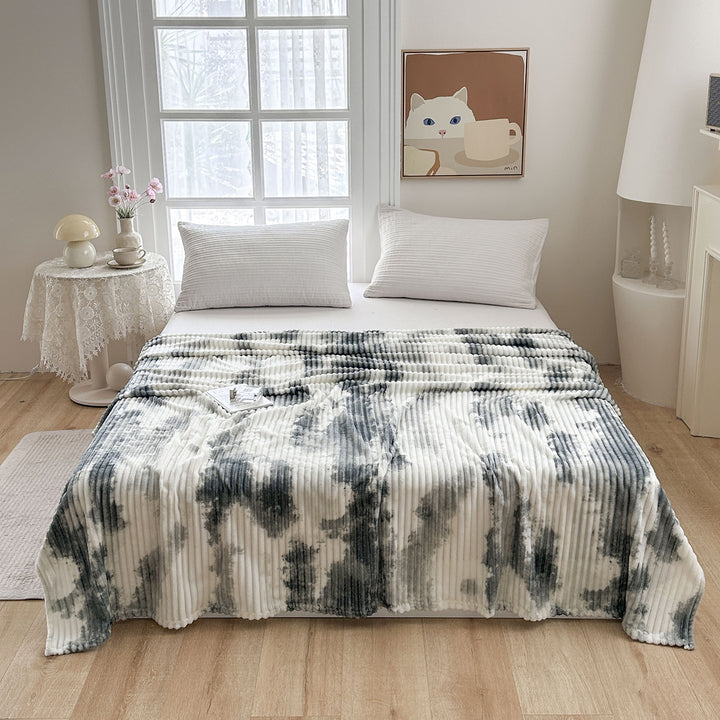 Ultra-Soft Rippled Plush Blanket