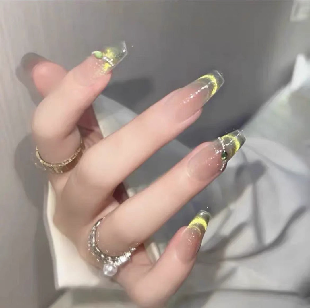 Glamorous Gradient Press-On Nail Set