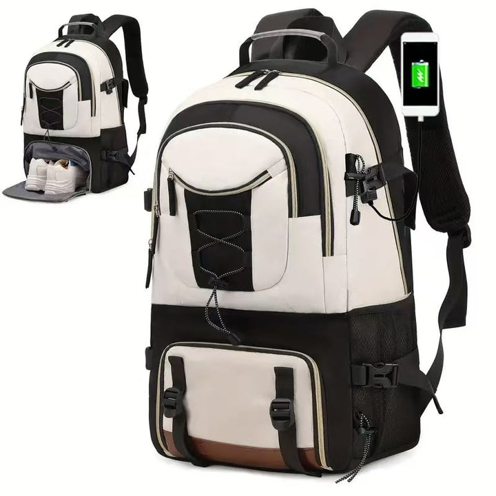 Versatile Travel Rolling Backpack