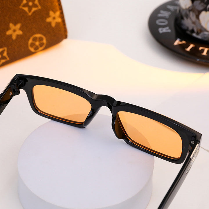 Ladies elegant rectangular sunglasses with special frame Kalsten