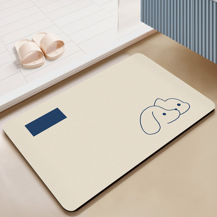 Artistic Minimalist Area Mat Kalsten