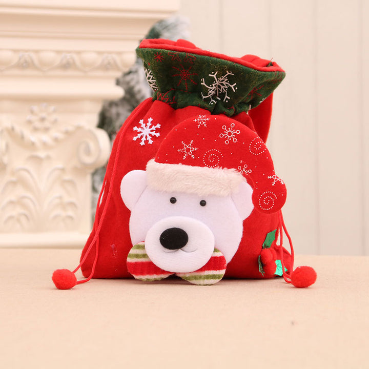 Festive Plush Snowman Gift Bag Kalsten
