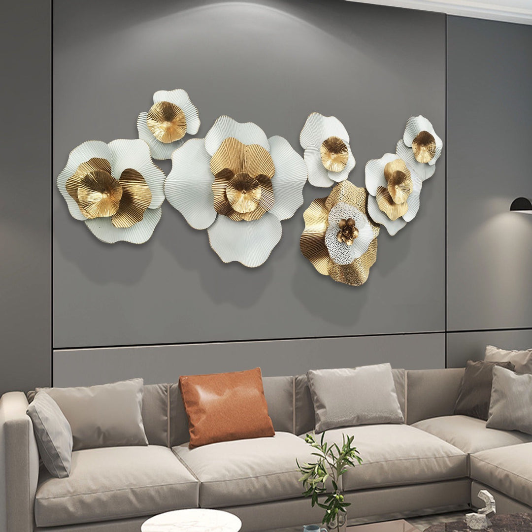 Decorative Floral Wall Art Sculpture Kalsten 1789208554