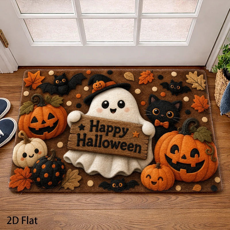 Holiday-Themed Decorative Entry Mat