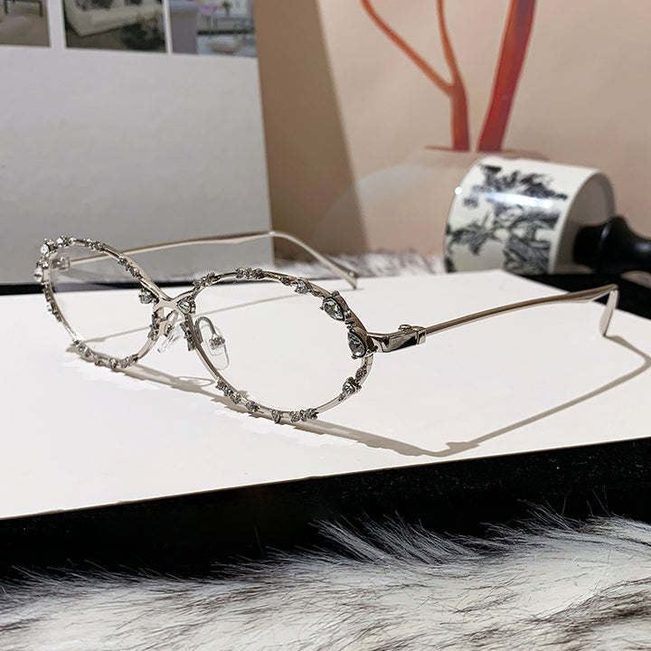 Women's exclusive sunglasses with sparkling rhinestone embellishment and elegant metal frame Kalsten