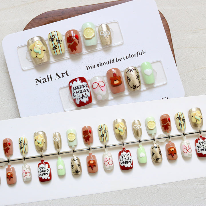 Festive Themed Nail Art Set