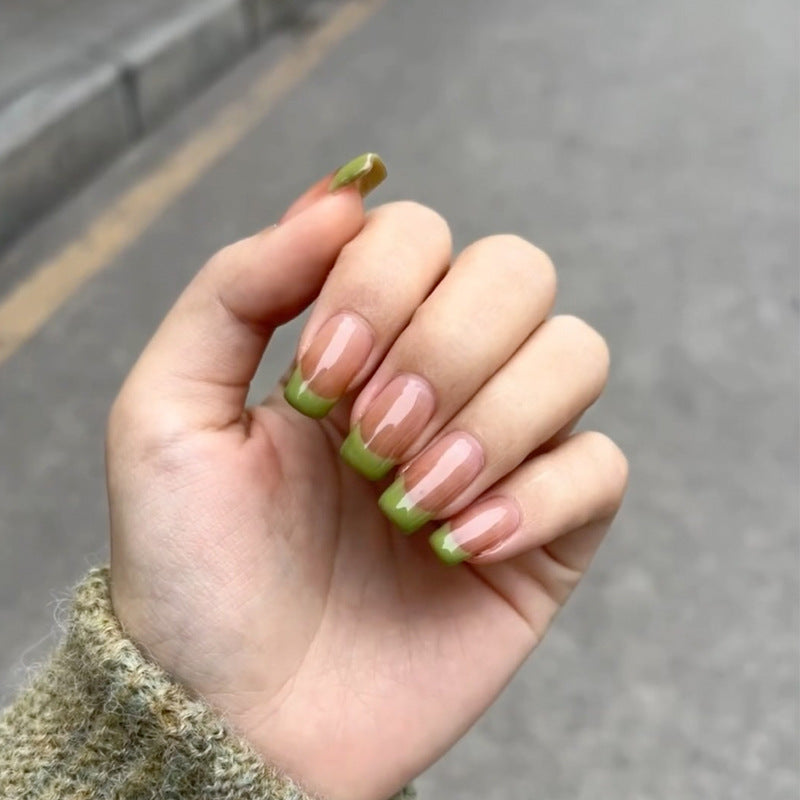 Premium Glossy Almond-Shaped Press-On Nails Kalsten 1789388672