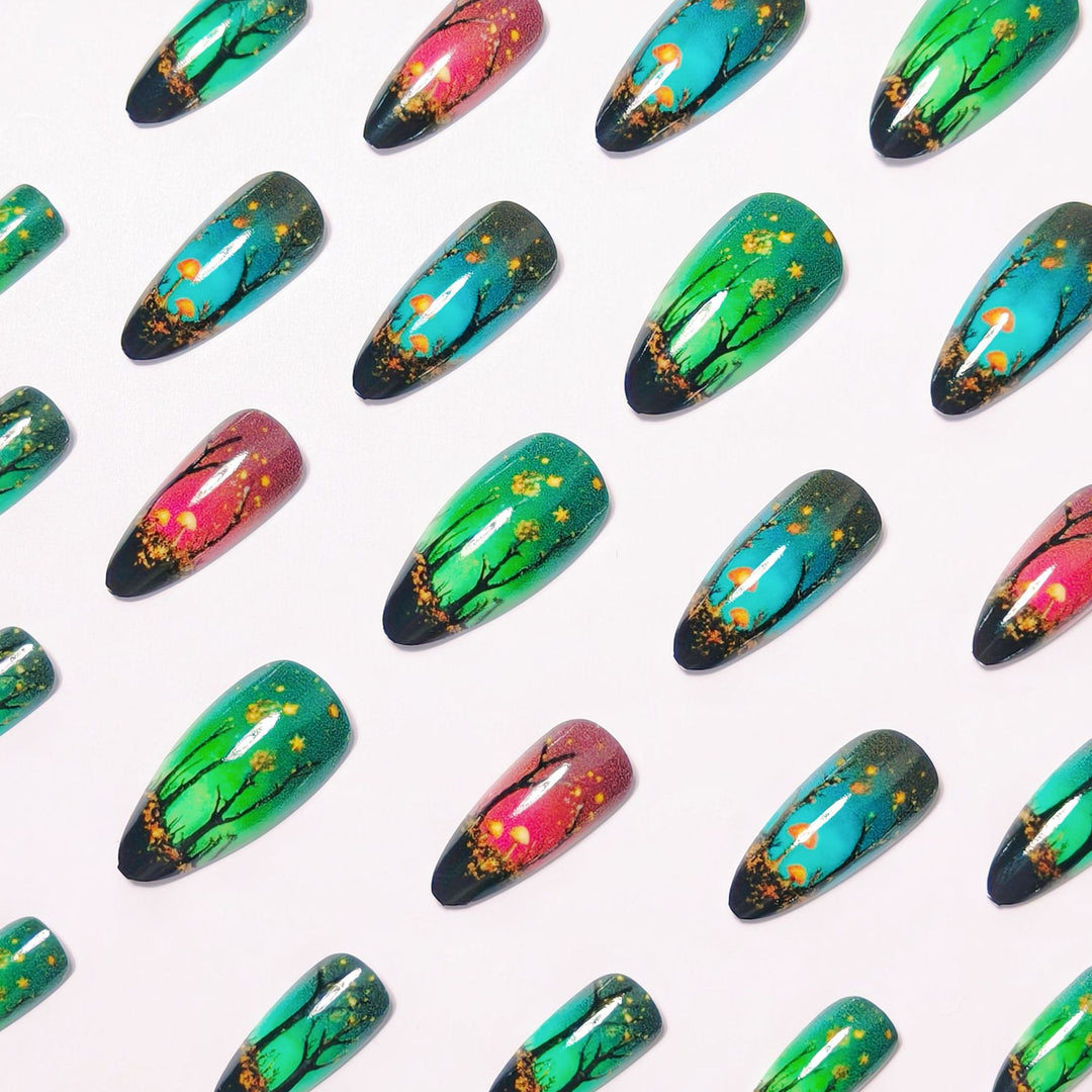 Nature-Inspired Nail Art Set Kalsten