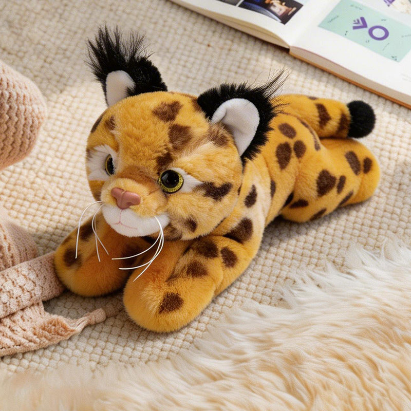Lifelike Stretching Cat Plush Floor Cuddle Pillow Kalsten