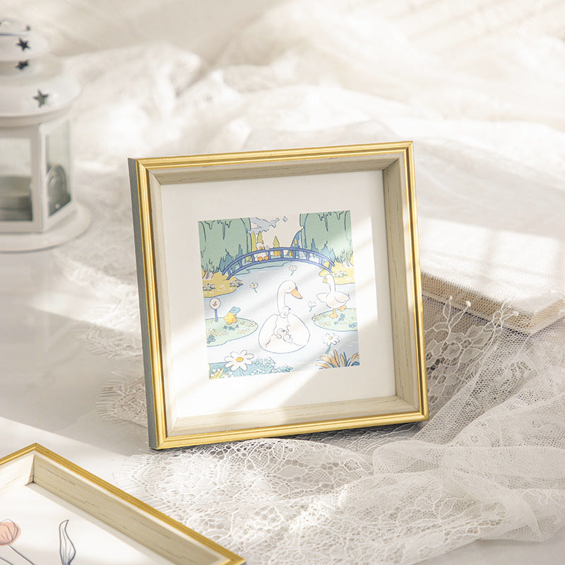 Artistic Framed Quote Illustration