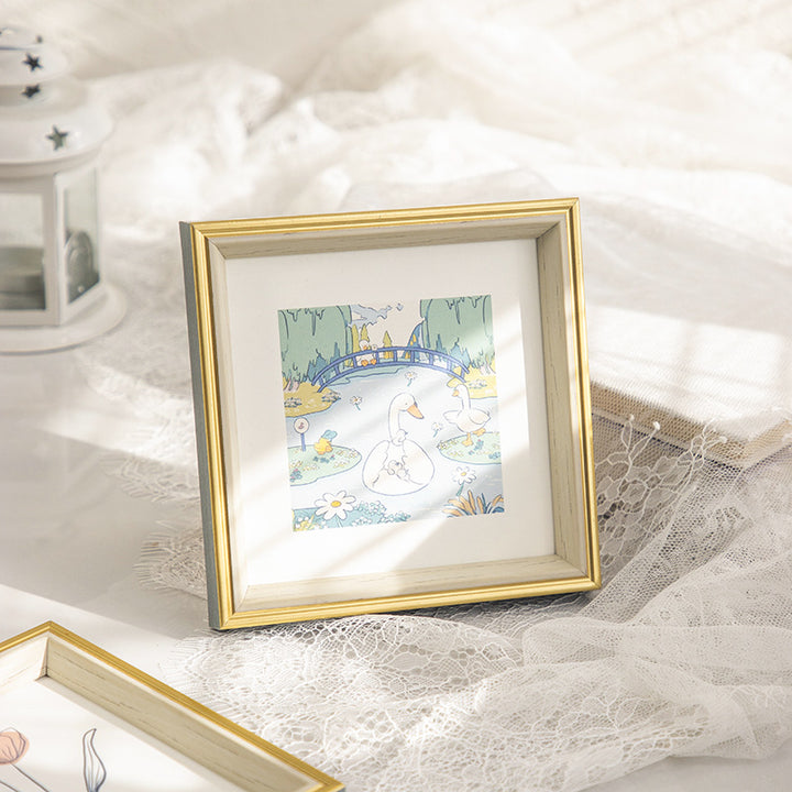 Artistic Framed Quote Illustration
