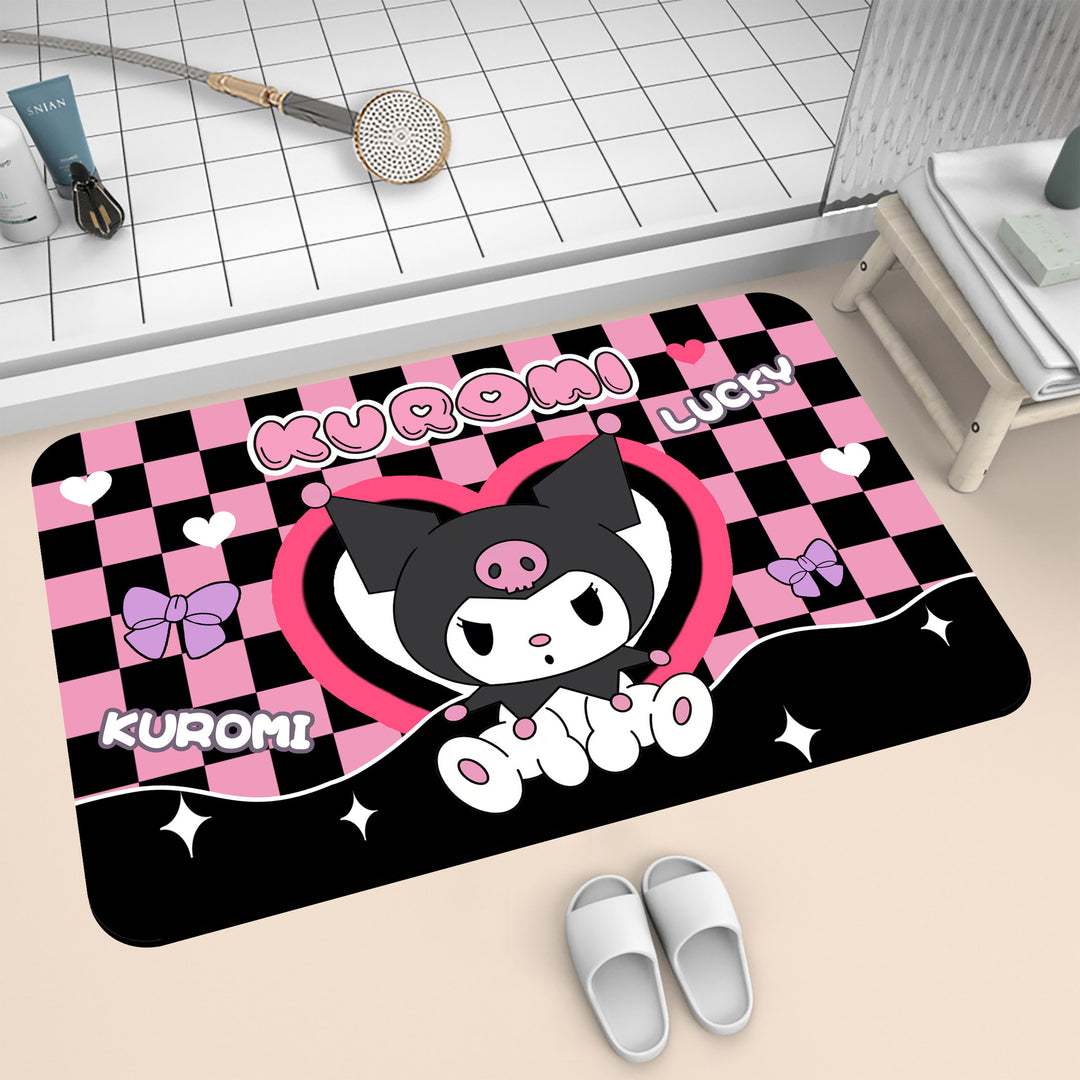 Cartoon Character Bath Mat