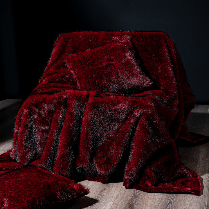 Luxurious Faux Fur Throw Blanket Kalsten 1787118668