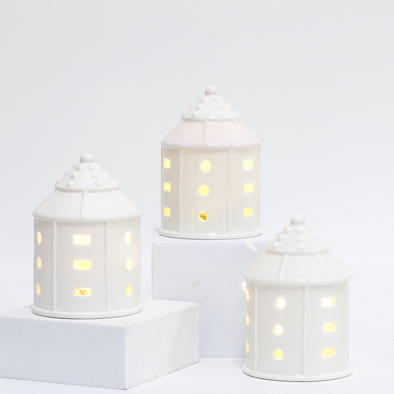 Ceramic House-Shaped Aroma Diffuser Kalsten