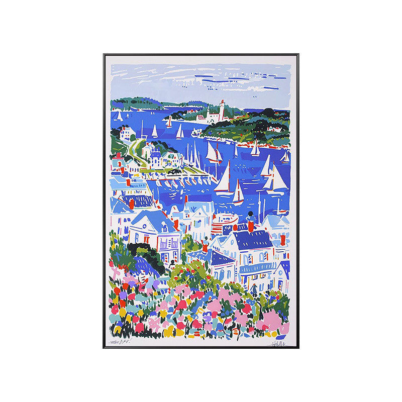 Coastal Landscape Canvas Wall Art