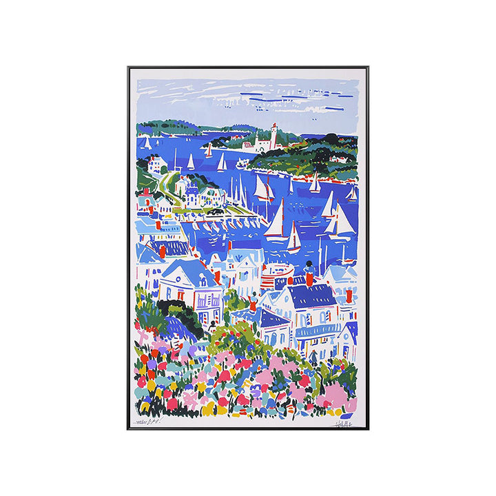 Coastal Landscape Canvas Wall Art
