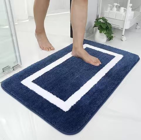 Plush Absorbent Bath Mat