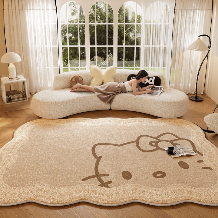 Plush Cartoon Area Rug Kalsten