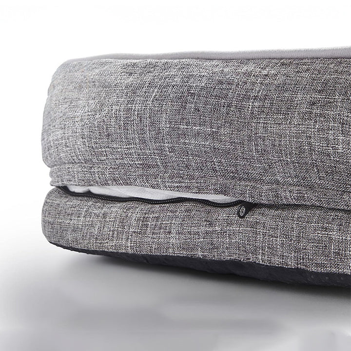 Orthopedic Plush Dog Bed