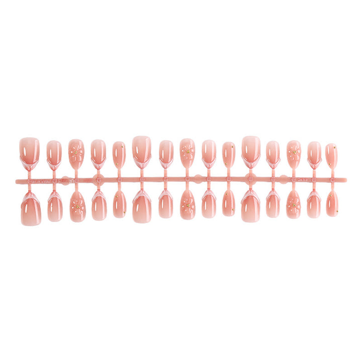 Floral Accent Press-On Nail Kit Kalsten