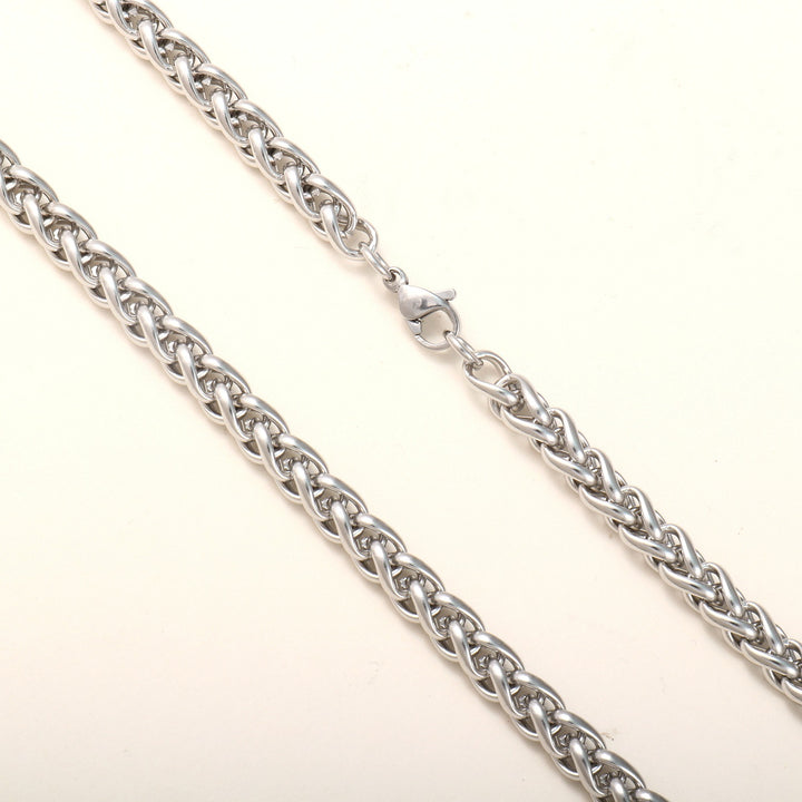 Handmade Textured Chain Bracelet Kalsten