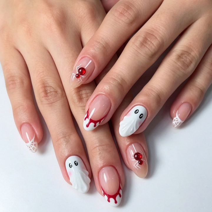 Creative Halloween Themed Press-On Nail Set Kalsten