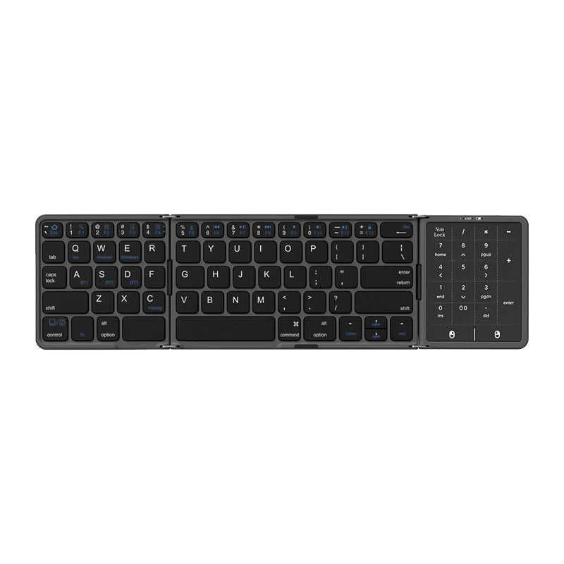 Compact Bluetooth Keyboard with Numeric Keypad Kalsten