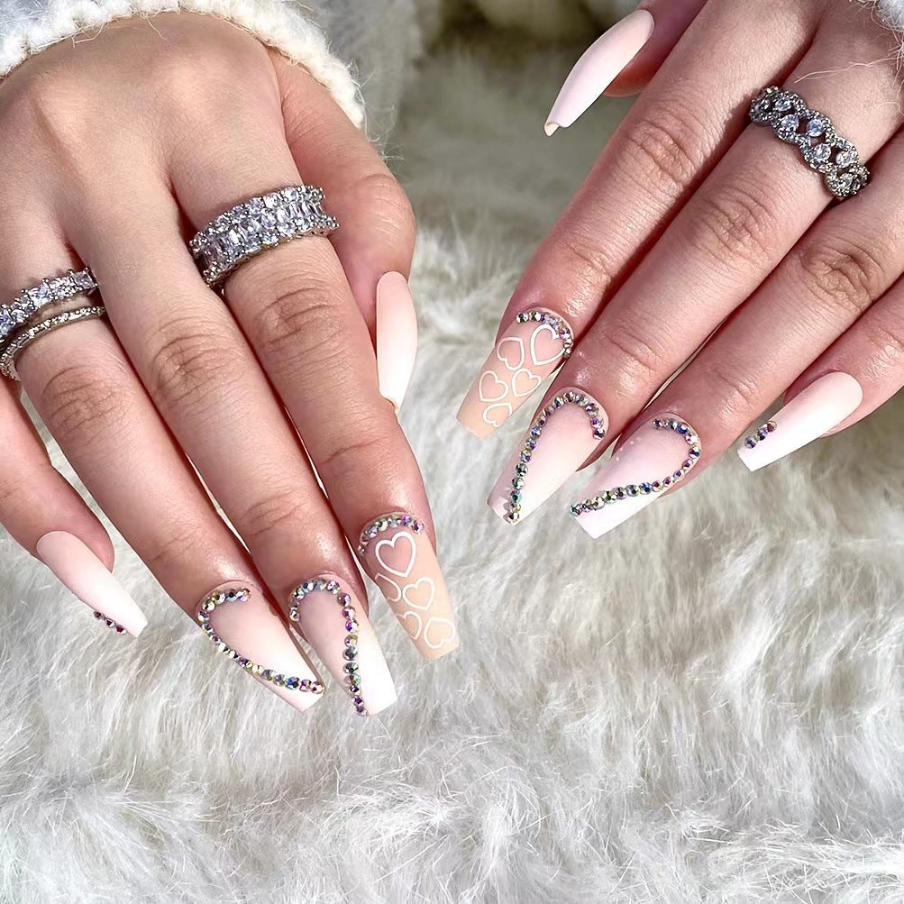 Artful Nail Art with Love Motifs Kalsten
