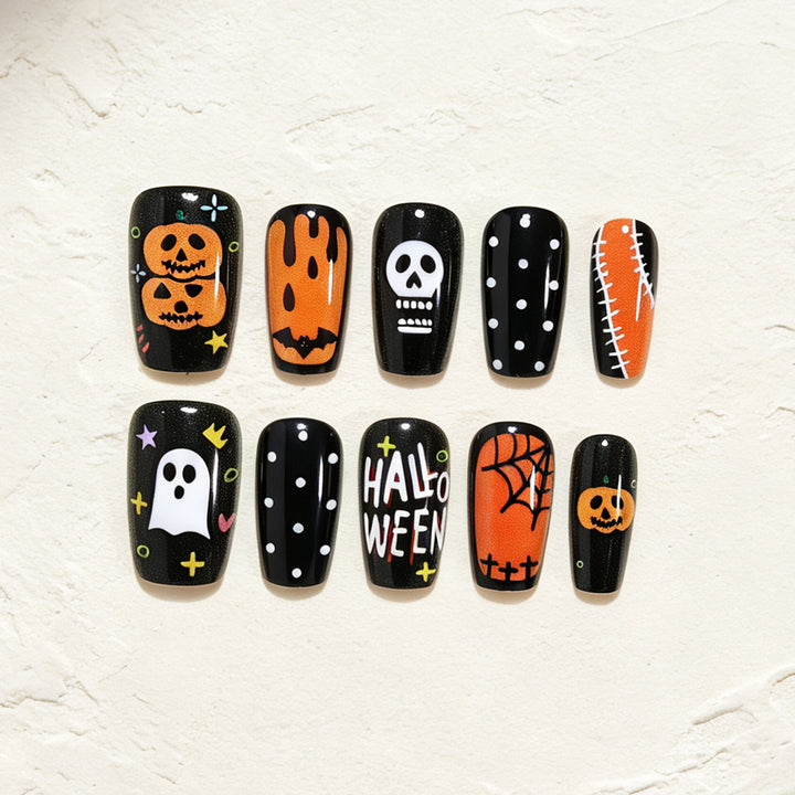Creative Halloween Nail Design Set Kalsten
