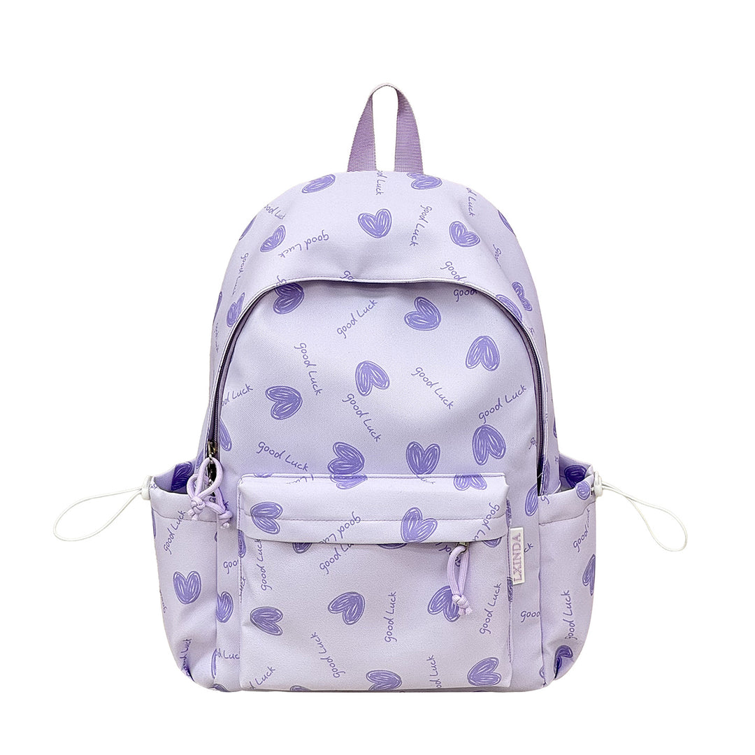 Heart-Pattern Casual Backpack kalsten