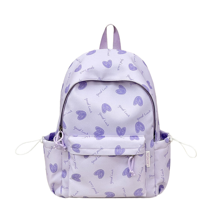 Heart-Pattern Casual Backpack kalsten