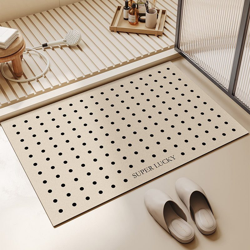 Stylish Geometric Pattern Bath Mat Kalsten