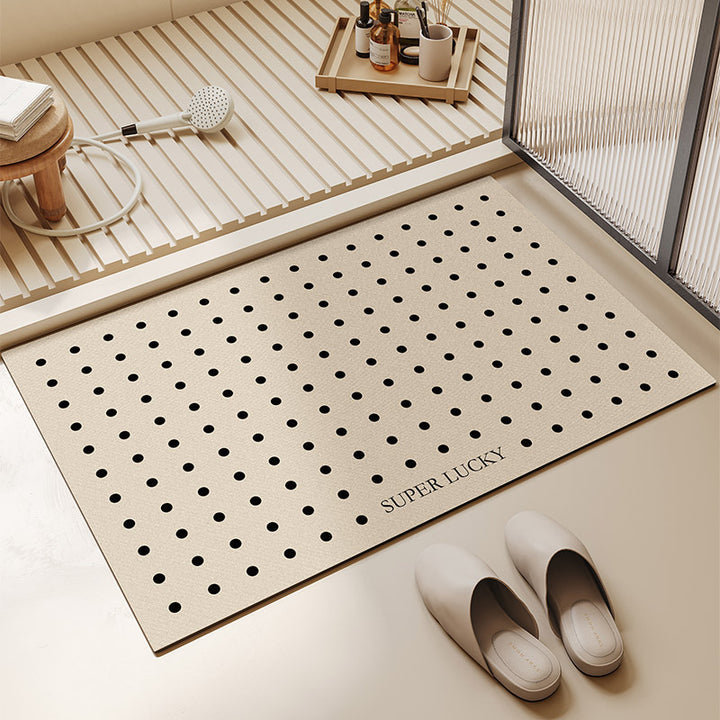Stylish Geometric Pattern Bath Mat Kalsten