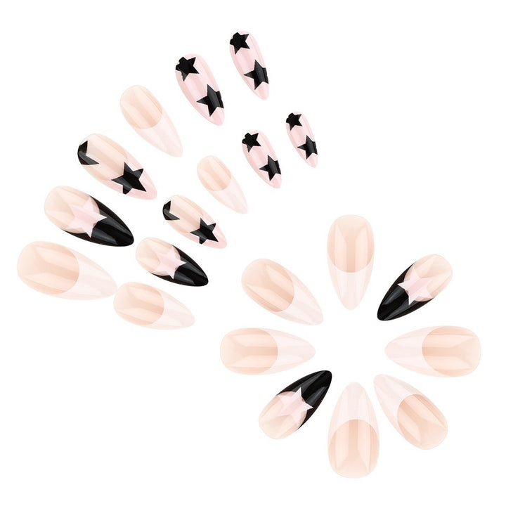 Creative Star-Patterned Nail Art Kalsten