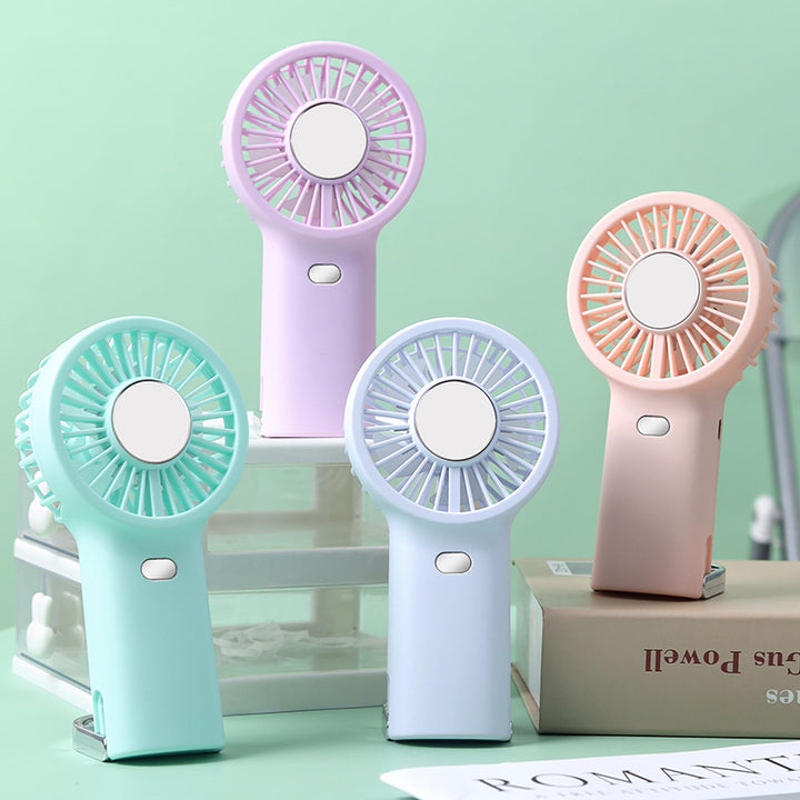 Ladies Portable Hand Fan with Integrated Keychain Kalsten