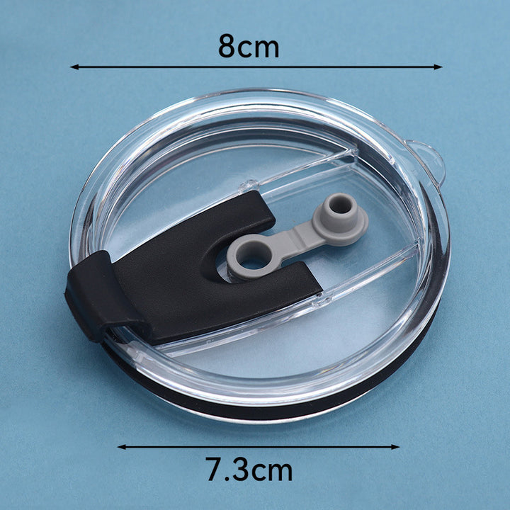 Spillproof Replacement Insulated Tumbler Lid With Silicone Gasket Flip Drinking Cover