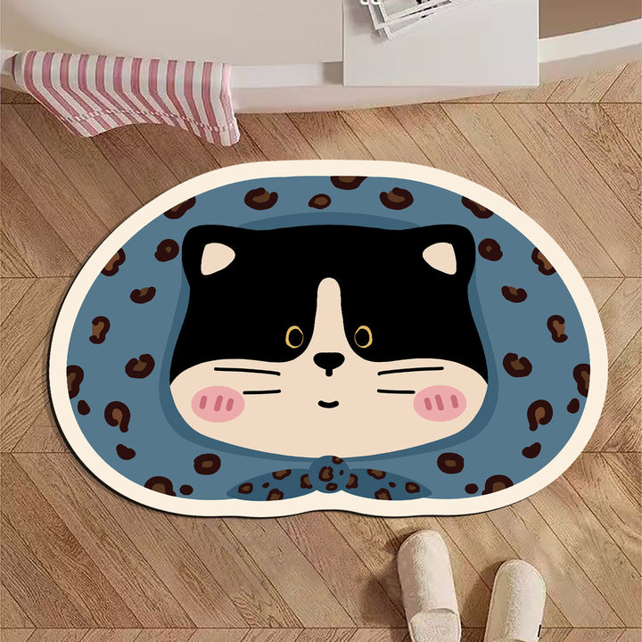 Panda-Themed Charming Bath Mat