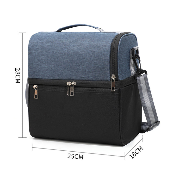 Ladies Multifunctional Cooler Bag with Insulated Double Chamber Kalsten