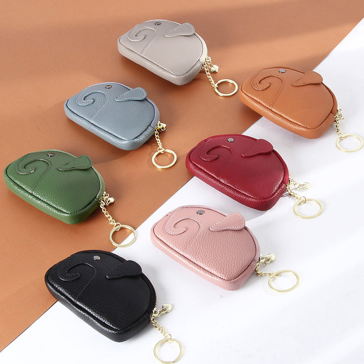 Cute Elephant-Shaped Coin Purse