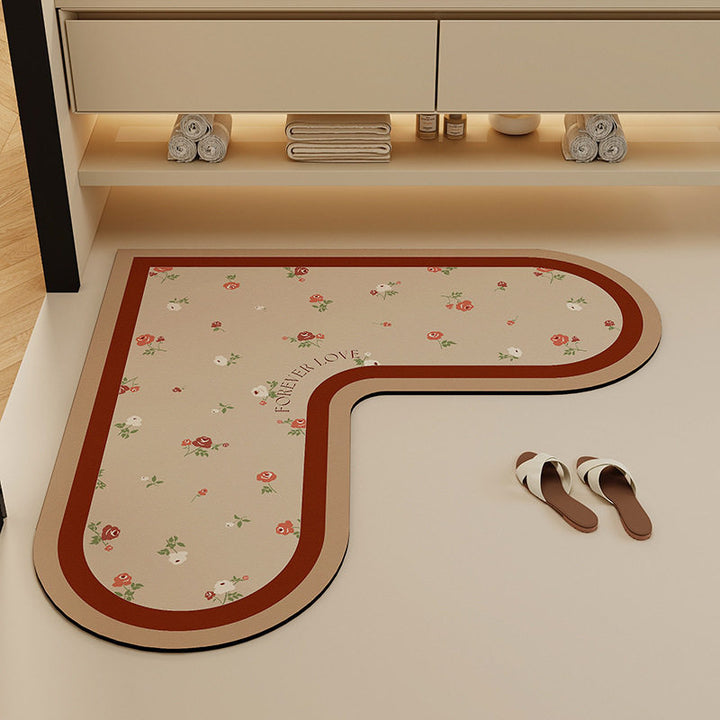 Decorative Floral Shaped Mat