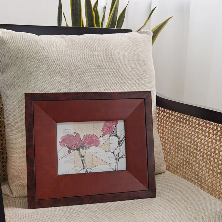 Elegant Flower Border Wall Art
