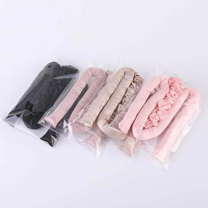 Elegant Lace-Trimmed Hair Wrap