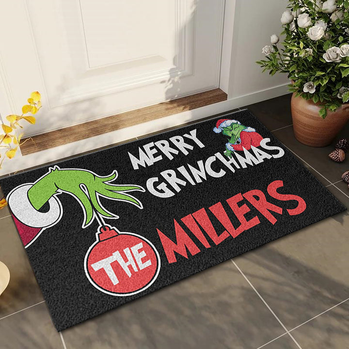 Christmas-Themed Decorative Doormat for Home