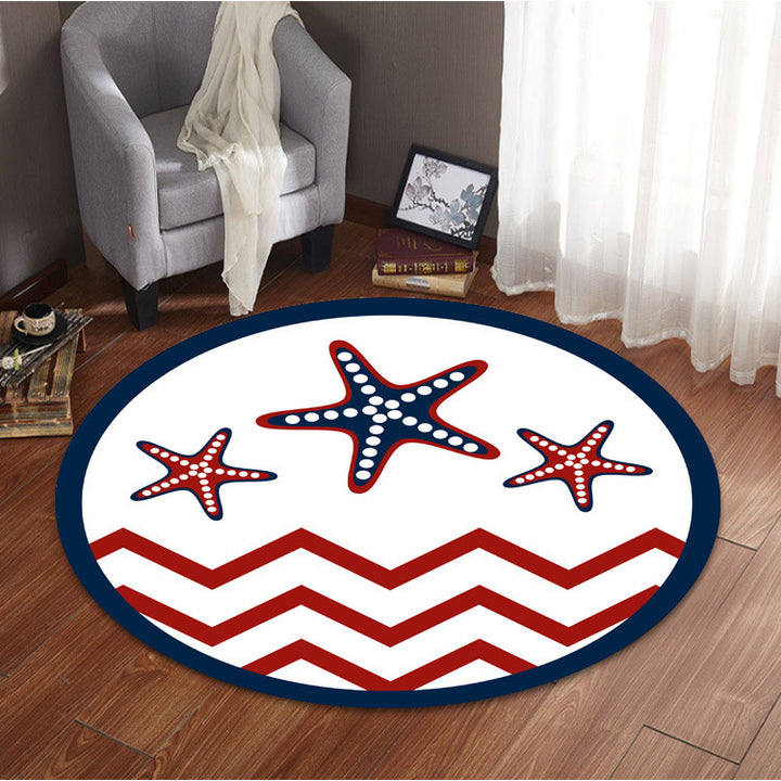 Decorative Round Mat Kalsten