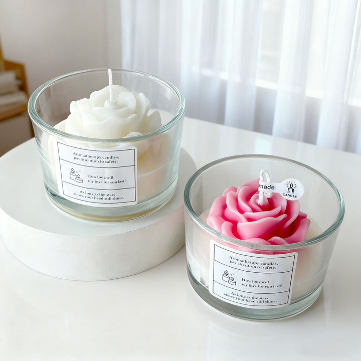Aromatherapy Rose-Shaped Candle