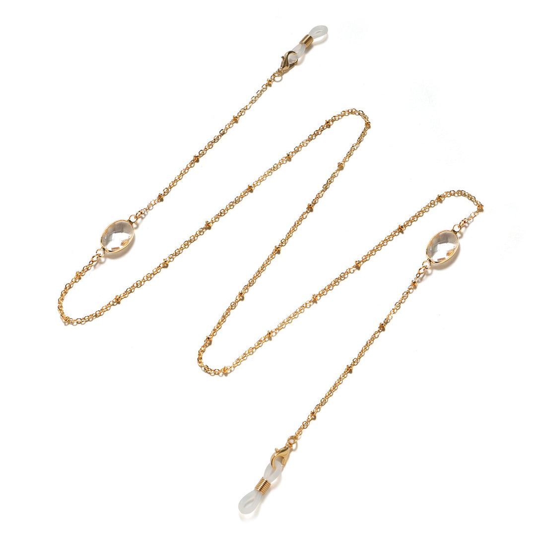 Elegant Gemstone-Embellished Eyewear Holder kalsten