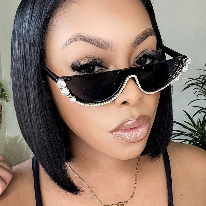 Women's stylish designer sunglasses with sparkling accents Kalsten