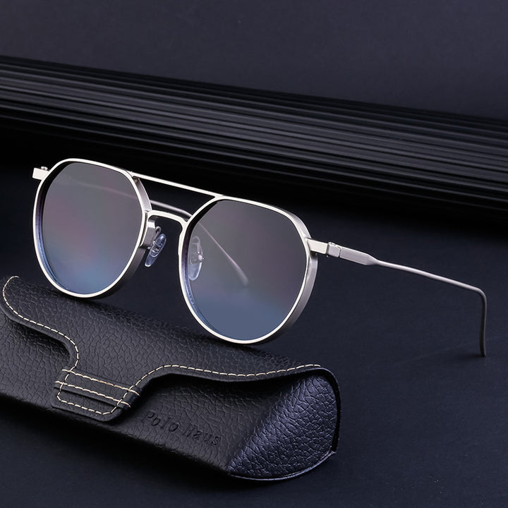 Ladies fashionable sunglasses in stylish round design Kalsten